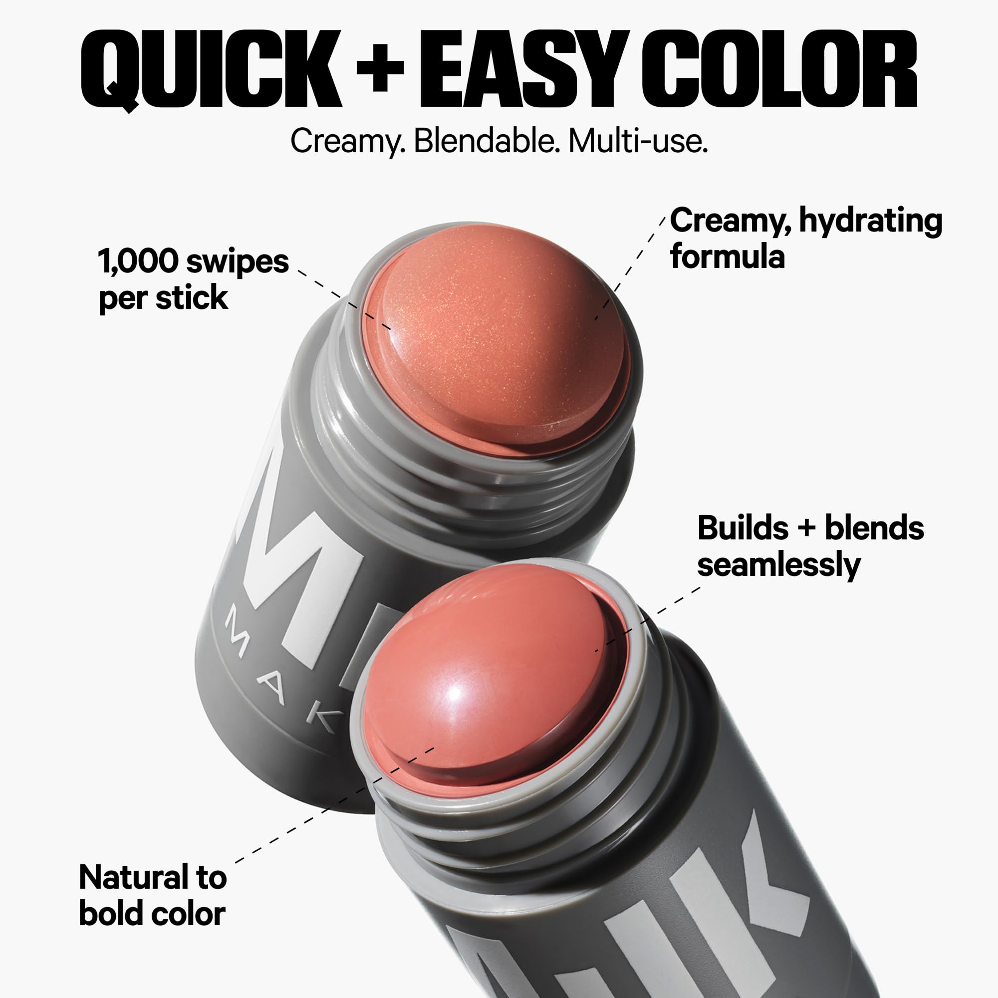 Milk Makeup Lip and Cheek Stick protective disk removal close-up
