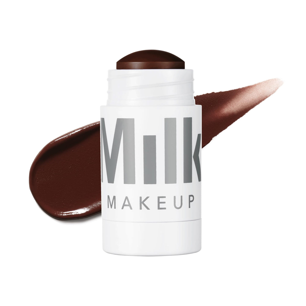 Milk Makeup Matte Bronzer Stick on forehead and cheekbones for a natural matte glow.