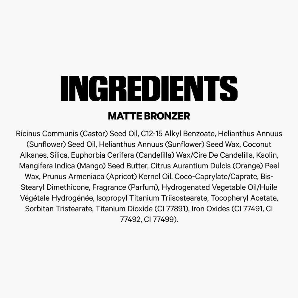 Milk Makeup Matte Bronzer Stick vegan cruelty-free formula for clean beauty.