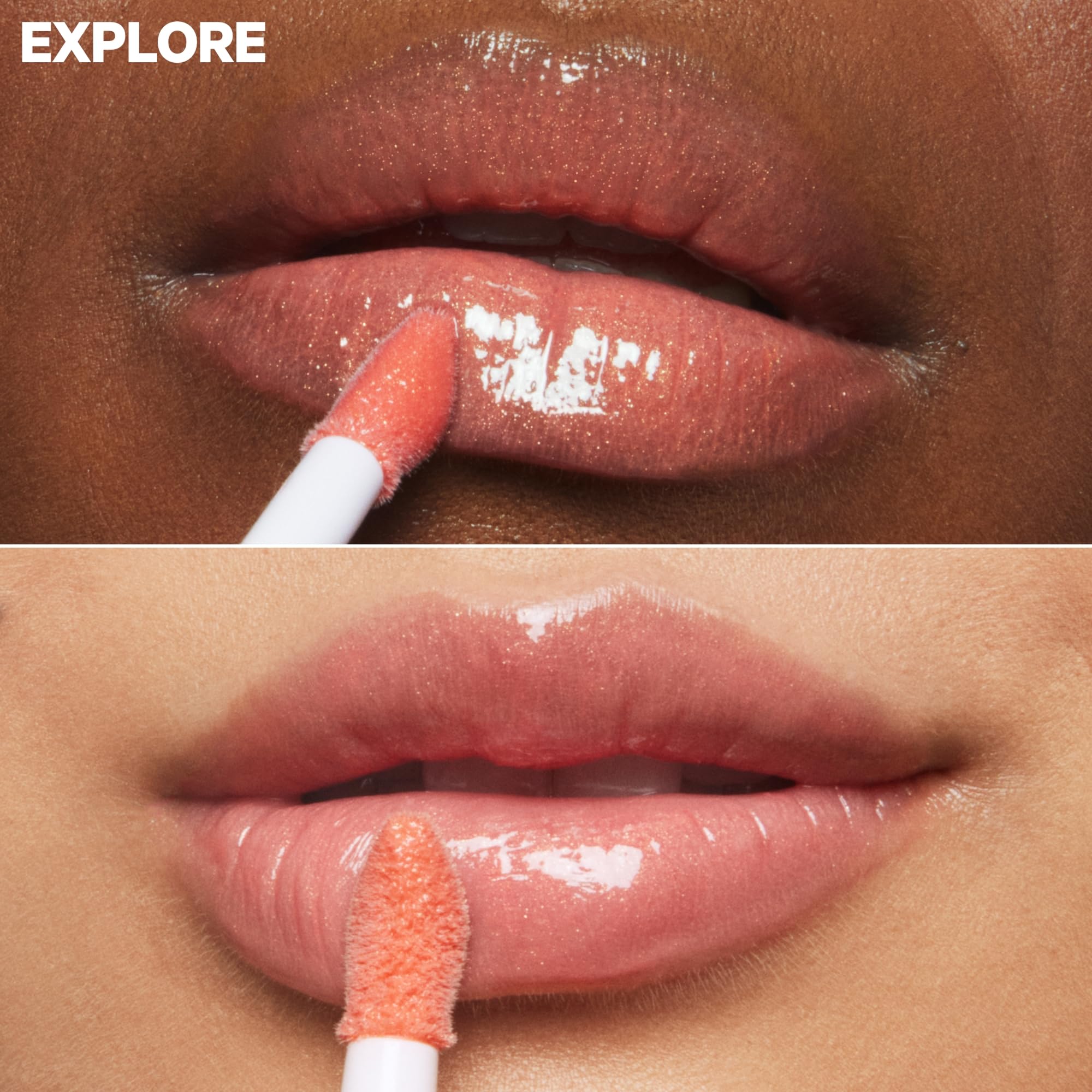 Ingredients of Odyssey Lip Gloss: jojoba, goji oil for nourishment