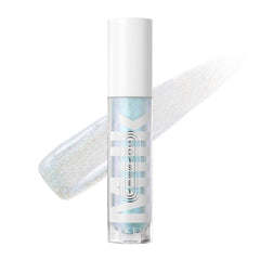 Milk Makeup Odyssey Lip Gloss in sky blue shimmer for lasting shine and hydration