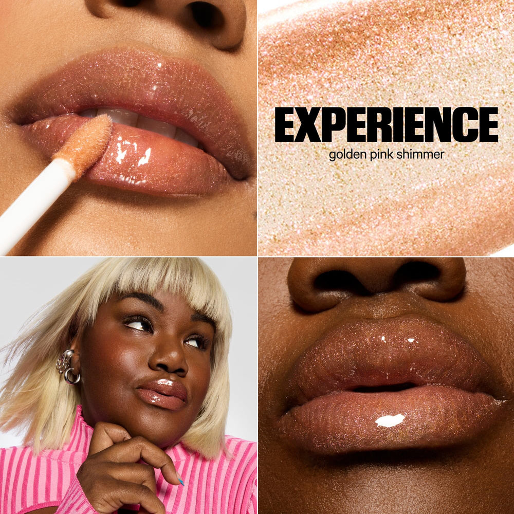 Milk Makeup Odyssey Lip Gloss non-sticky texture during wear