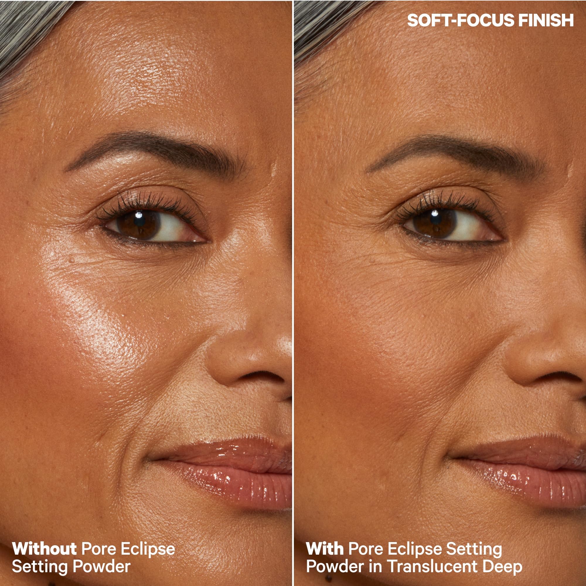Milk Makeup Pore Eclipse close-up of blurring microspheres on skin