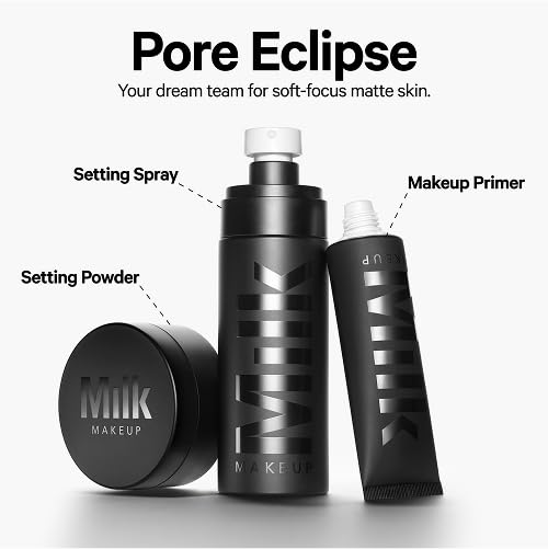 Milk Makeup Pore Eclipse Blurring Microspheres create a soft-focus matte look.