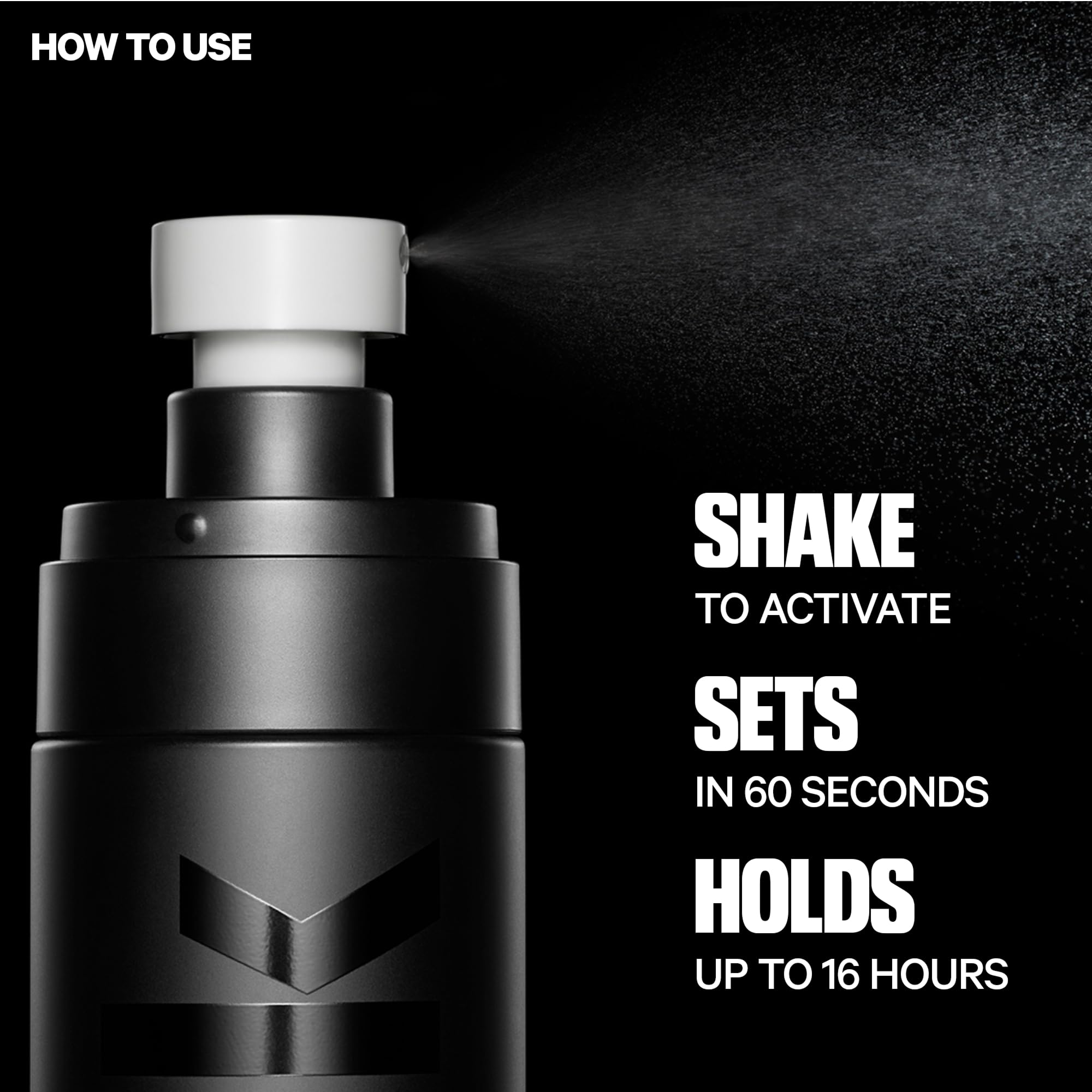 Milk Makeup Pore Eclipse close-up spray dispensing evenly on skin