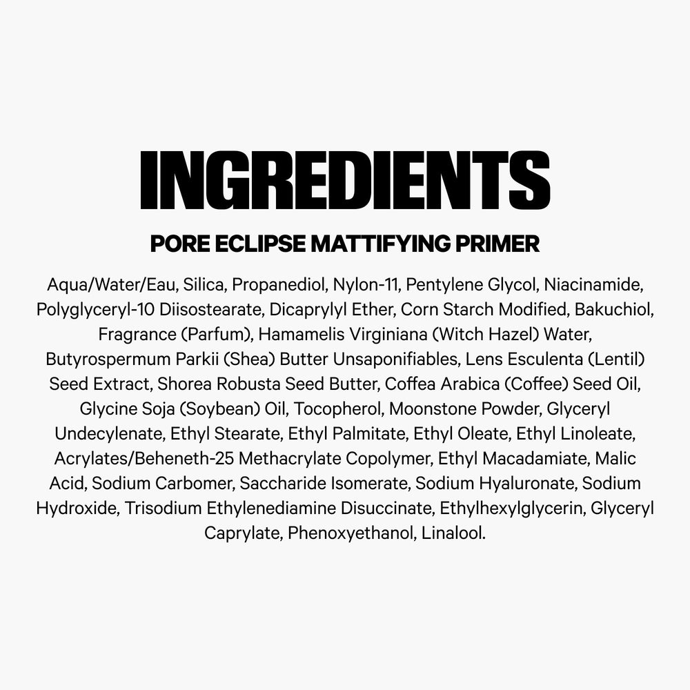 Milk Makeup Pore Eclipse Primer ready-to-use tube showing matte finish result.