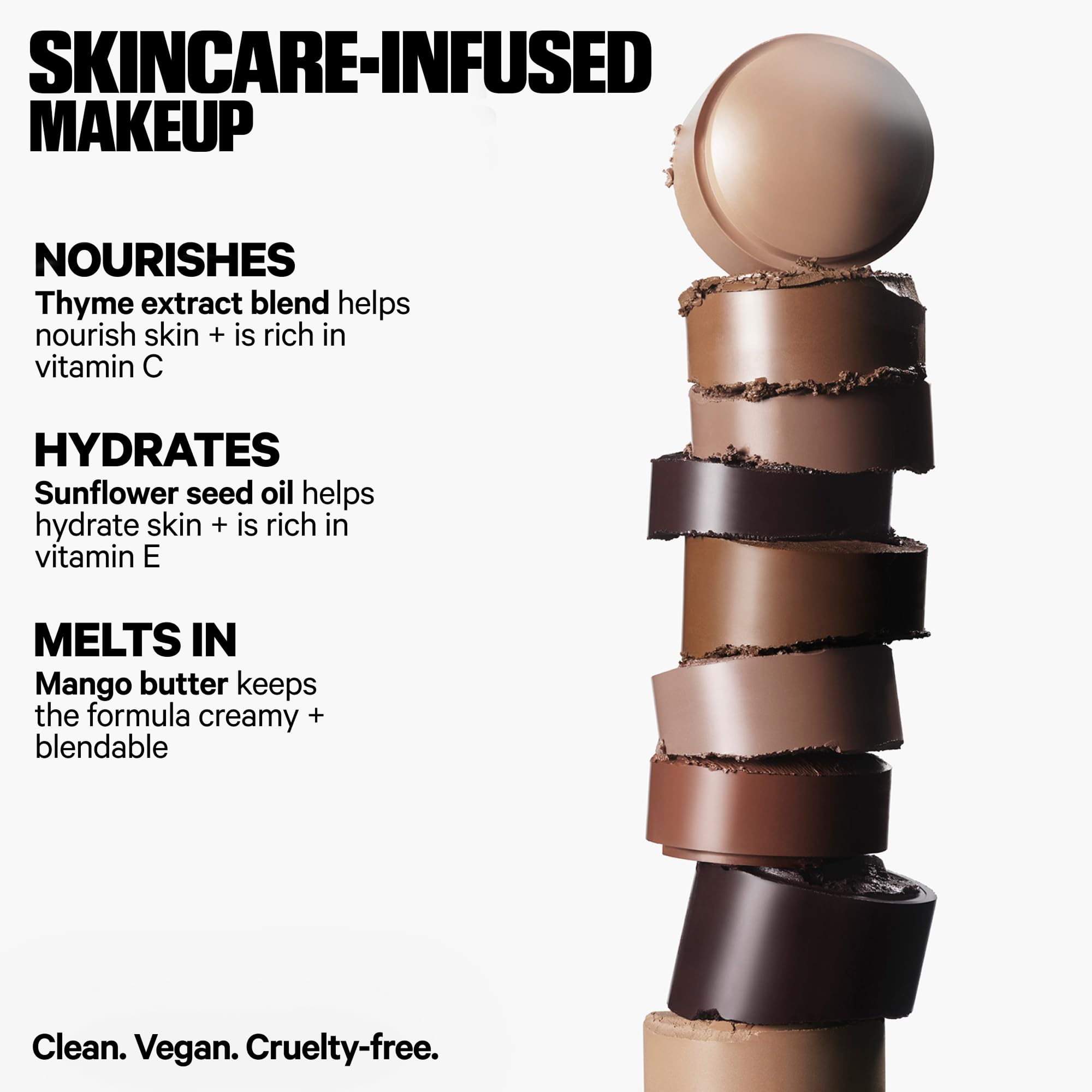 Milk Makeup Sculpt Stick applied on cheekbones creates lifted definition.