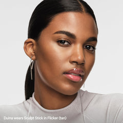 Milk Makeup Sculpt Stick defines cheekbone contour with natural depth.