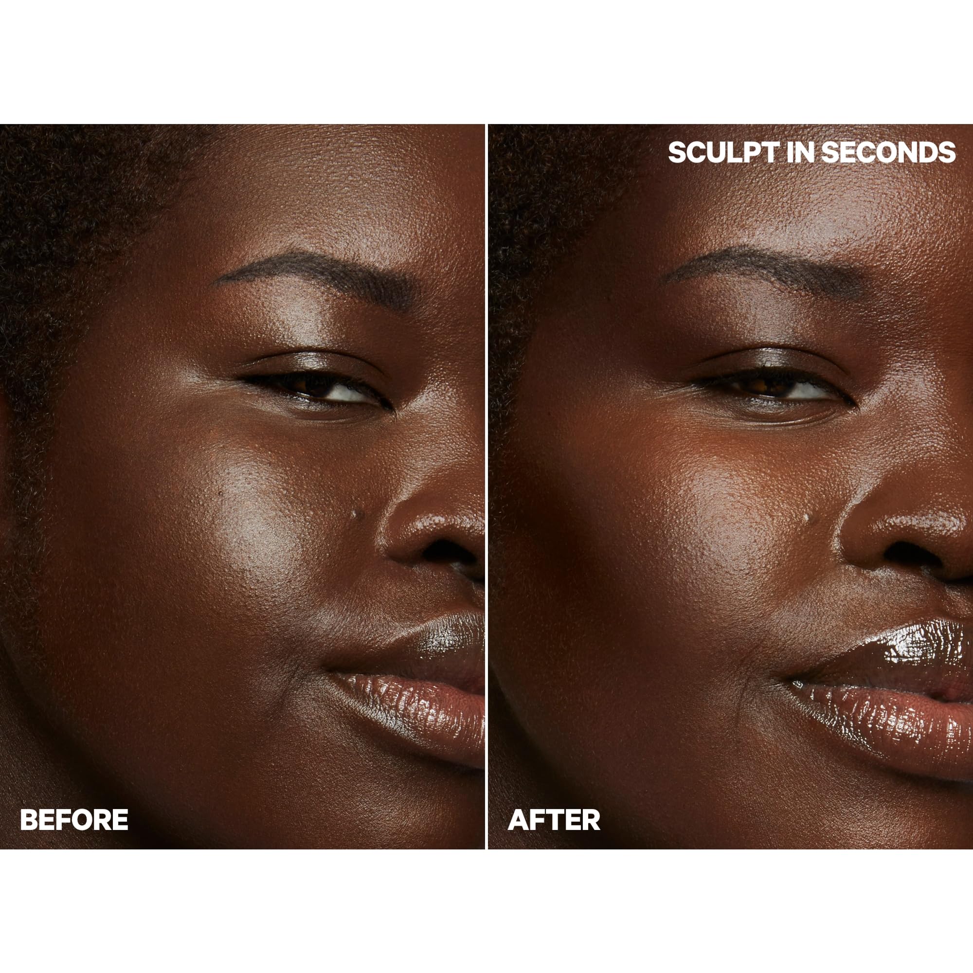 Milk Makeup Sculpt Stick hairline and jawline shadow blends smoothly