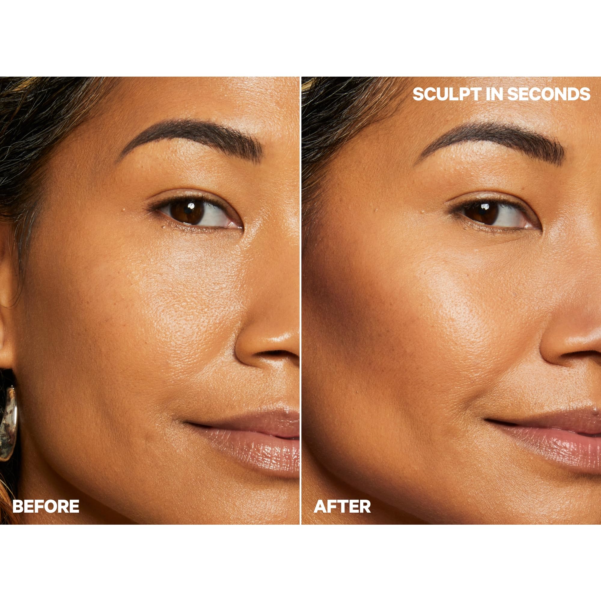 Milk Makeup Sculpt Stick texture feels creamy and hydrating on skin.