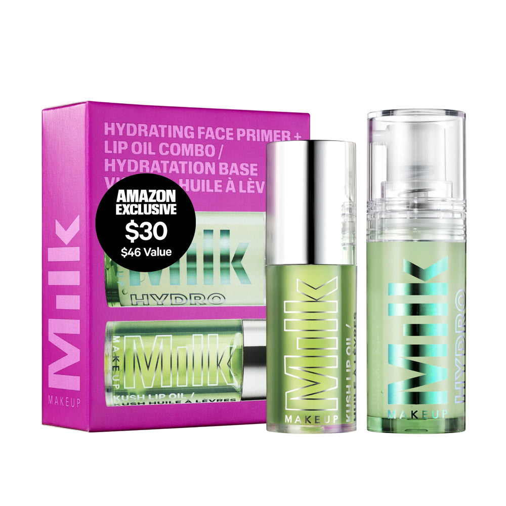 Milk Makeup Hydro Grip Primer mini bottle, travel-ready for long-lasting wear.