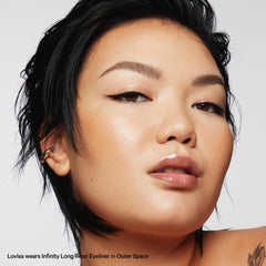 Milk Makeup Infinity eyeliner built-in sharpener enables crisp lines.