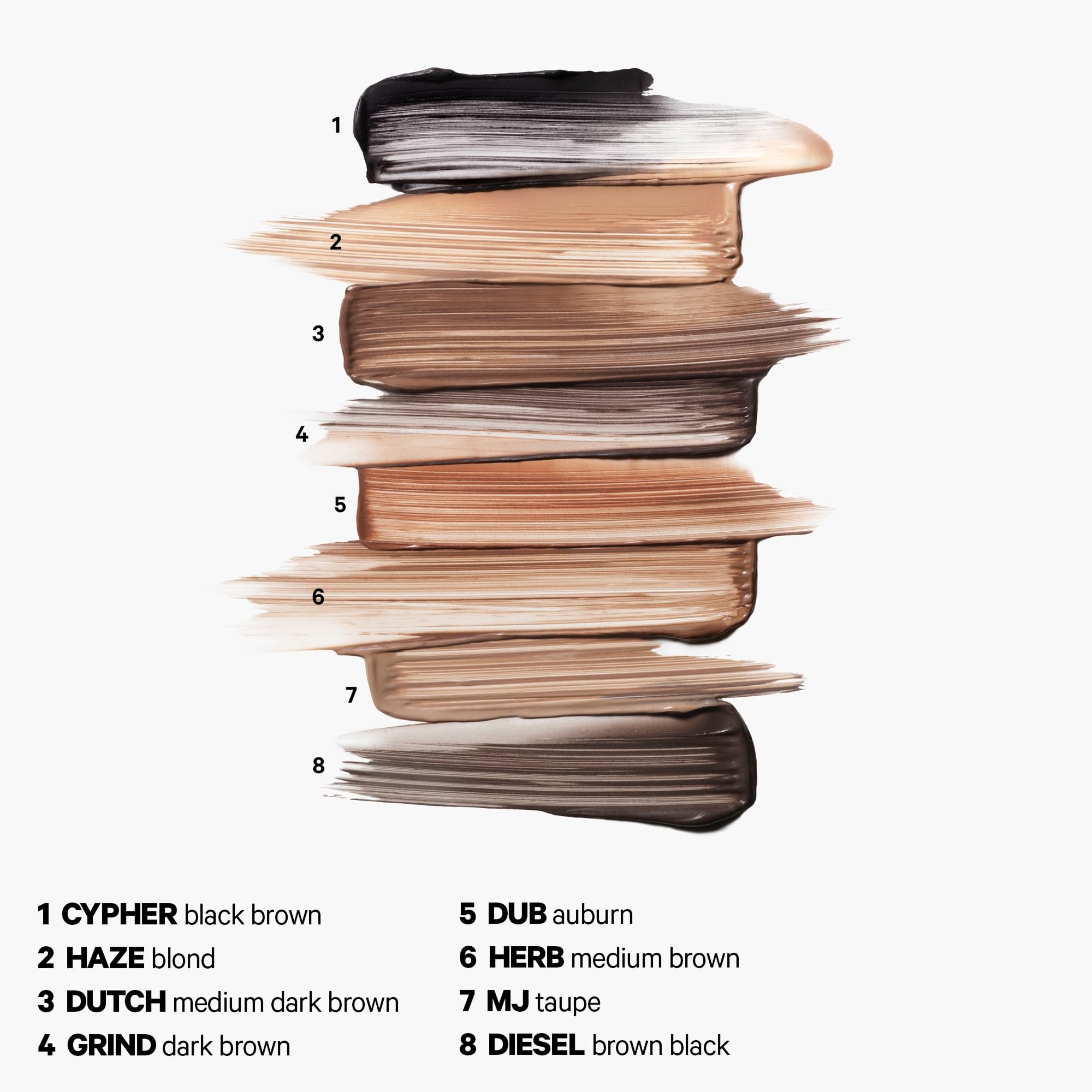 Milk Makeup KUSH Brow Gel offers flexible hold without stiffness.