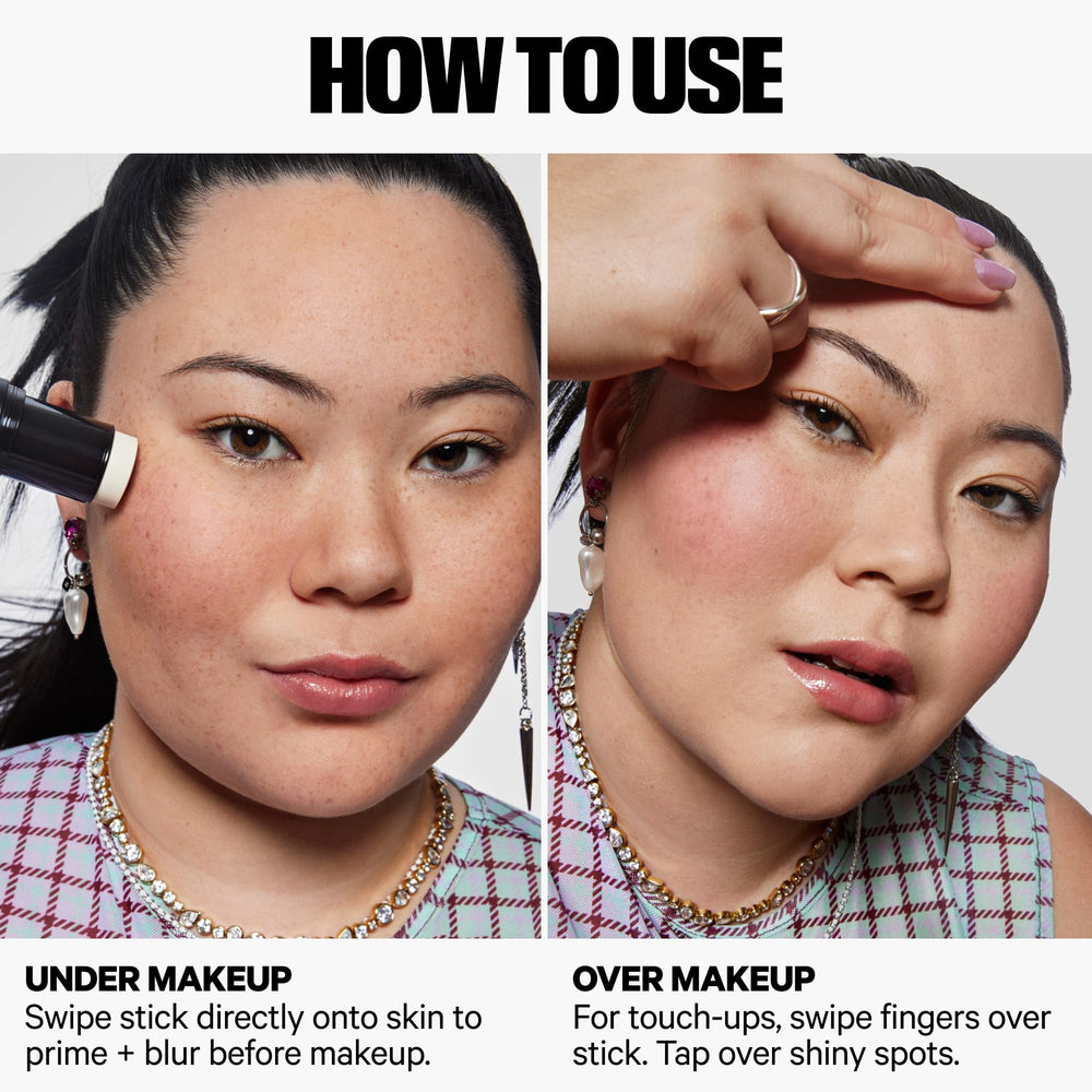 Milk Makeup Pore Eclipse lentil extract helps manage shine.