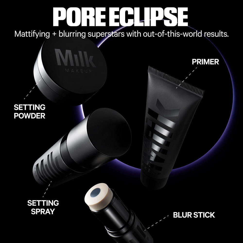 Milk Makeup Pore Eclipse packaging shown for travel use.