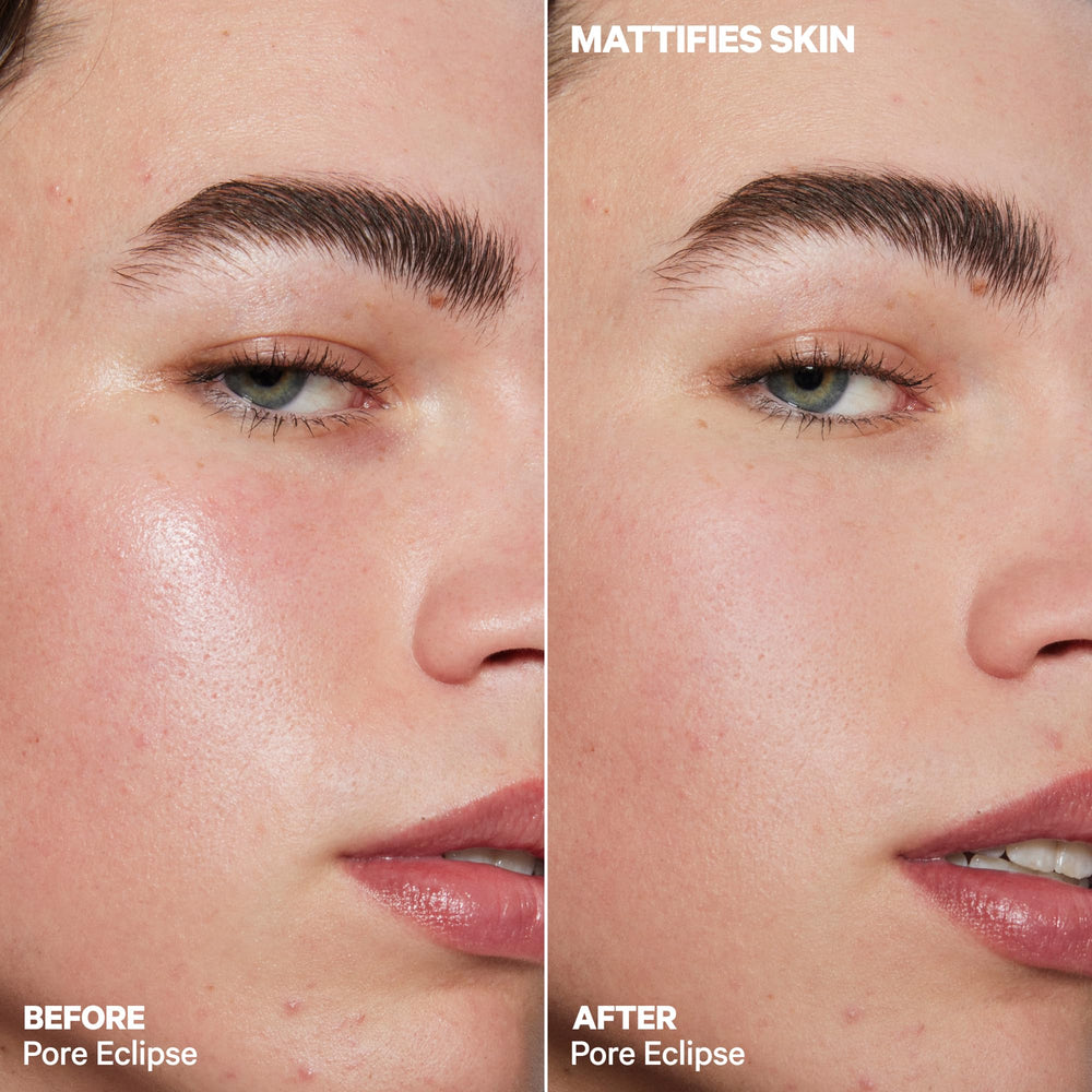 Milk Makeup Pore Eclipse tea tree oil tones and clarifies.