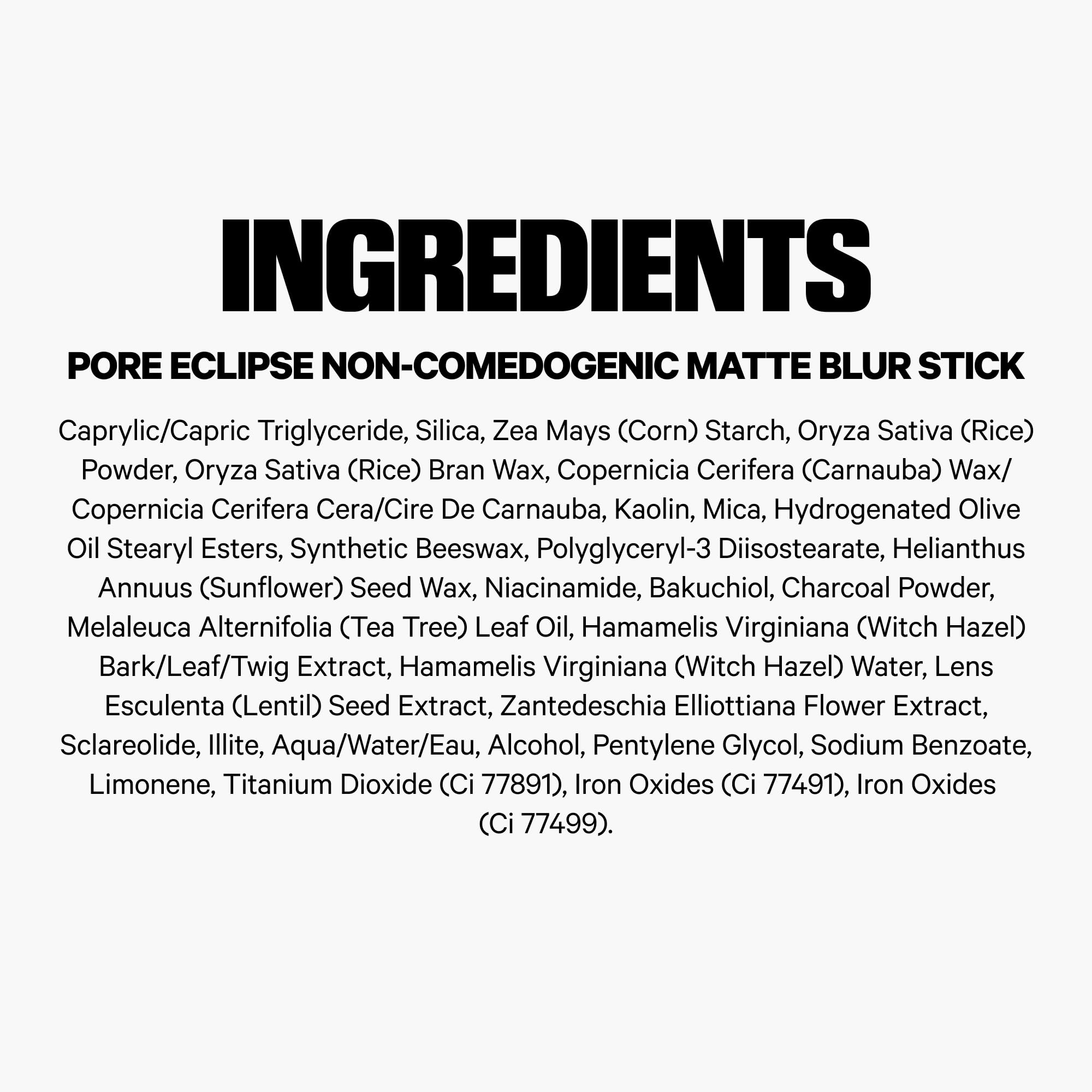 Milk Makeup Pore Eclipse on-the-go touch-up stick in action.