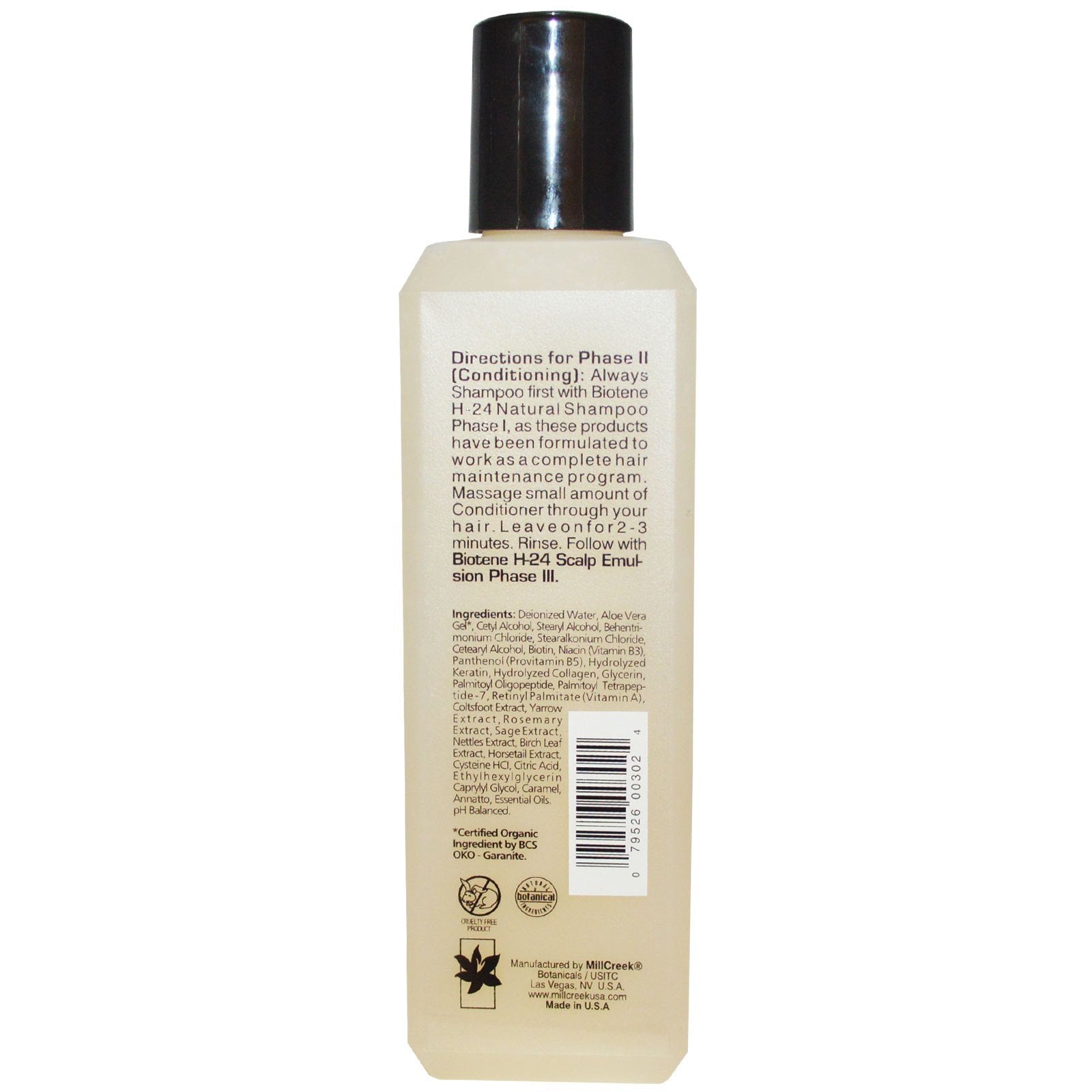 Mill Creek Biotene H-24 hair care demo shows easy daily use