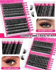 MilyBest Eyelash Makeup Remover 5ml aids gentle post-application cleansing
