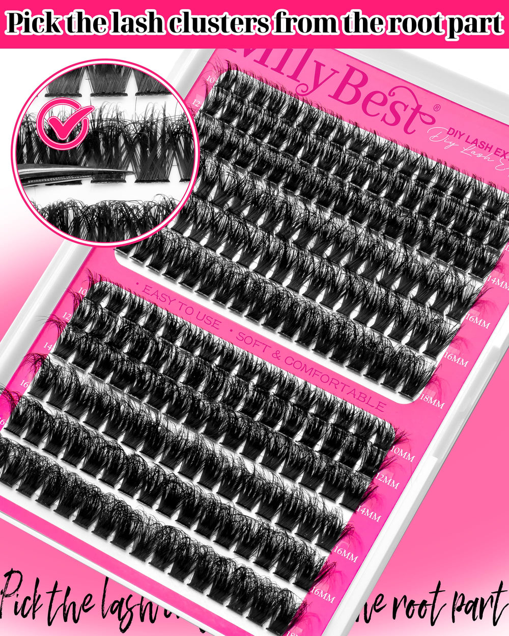 MilyBest Featherlight Fibers delivering comfortable, undetectable wear