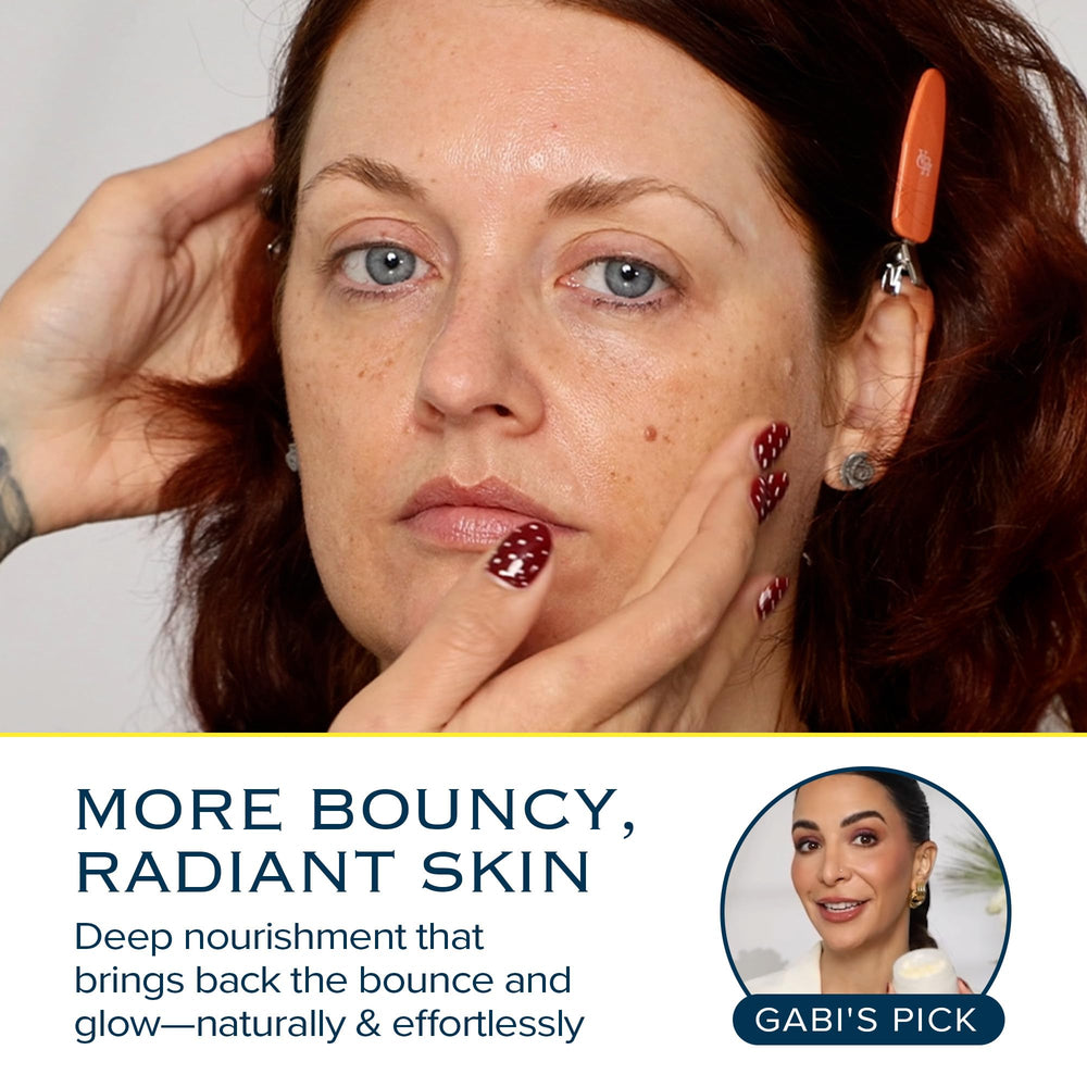 mimmua niacindy multi-peptide formula image emphasizing hydration and skin bounce