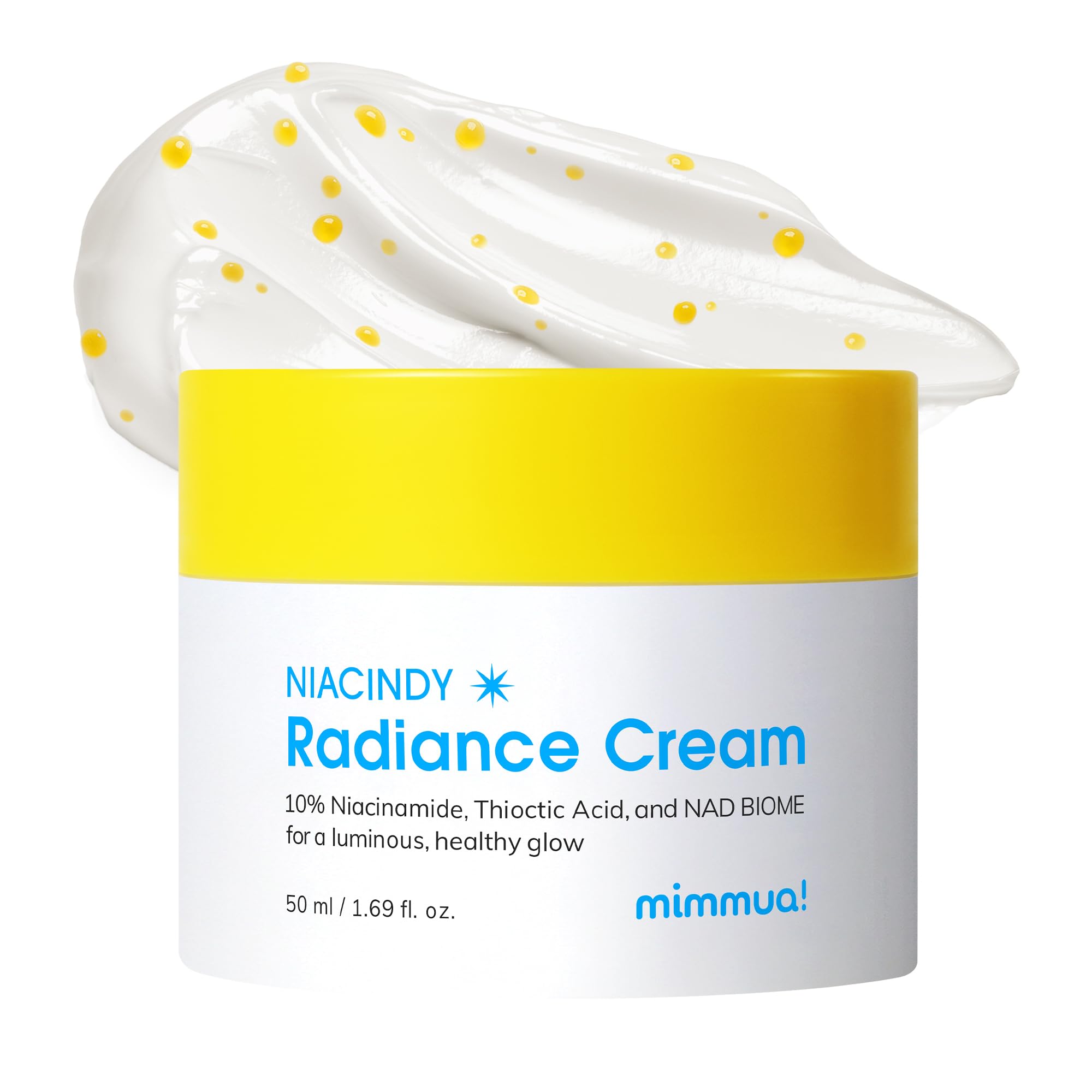 mimmua niacindy radiance capsule cream jar for an even-toned, radiant complexion