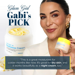 mimmua niacindy yellow capsules close-up illustrating fast-acting delivery on skin