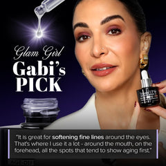 Mimmua Volume Up Serum texture-on-skin shows silky lightweight feel and quick absorption.