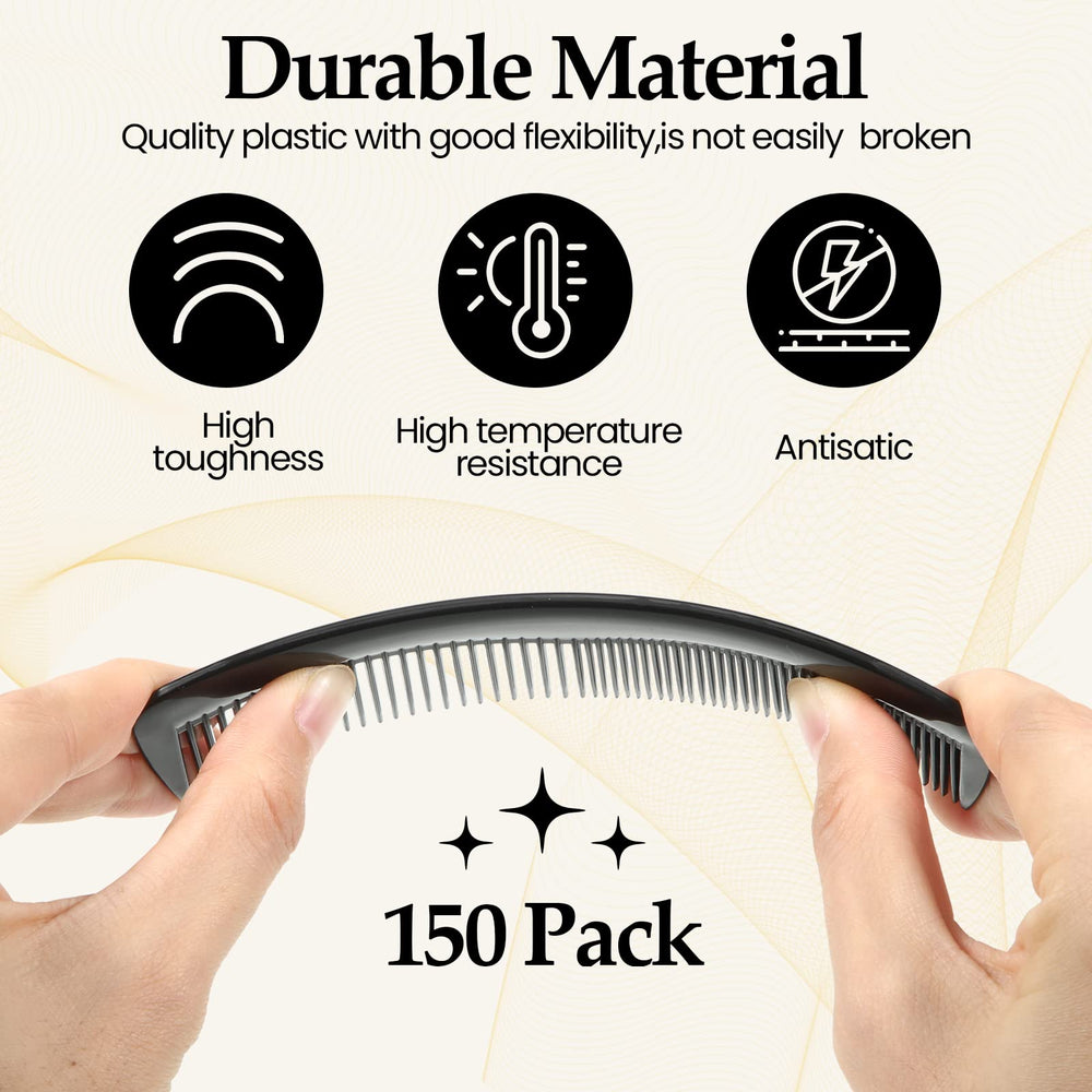 Mimorou fine-tooth and wide-tooth comb, gentle on scalp for various hair types.