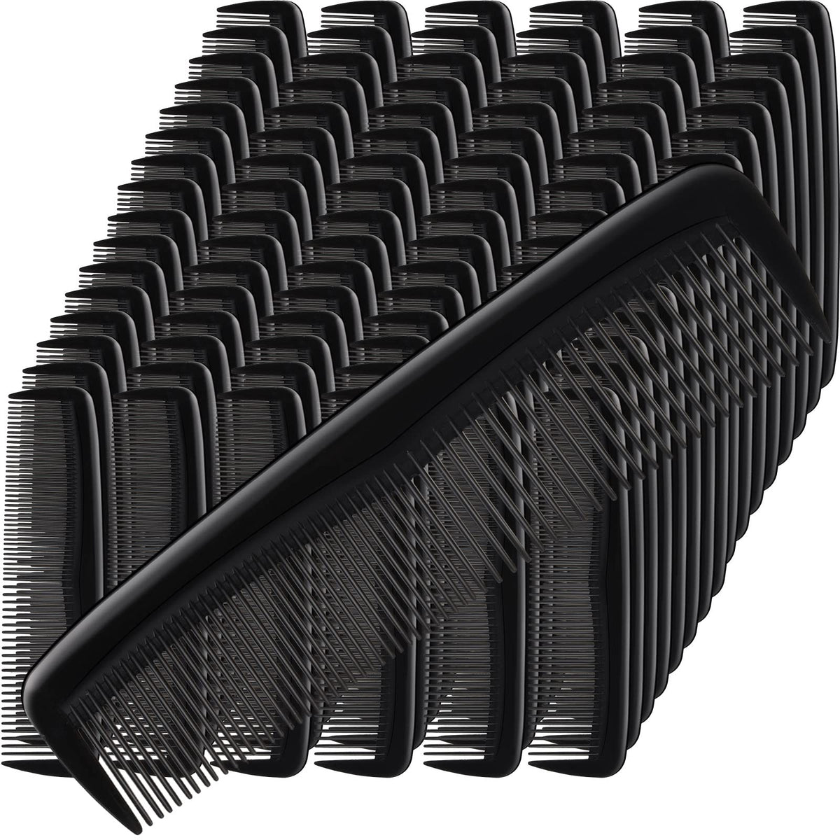 Mimorou hair combs bulk 150 pcs black, ideal for sharing and everyday styling.