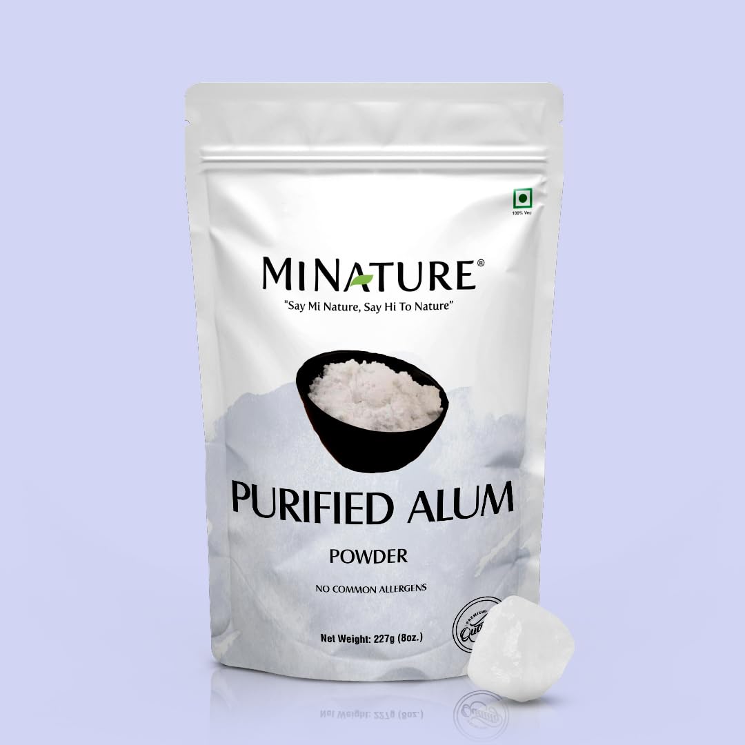 minature alum powder diy household uses reflects multiple practical applications beyond skincare