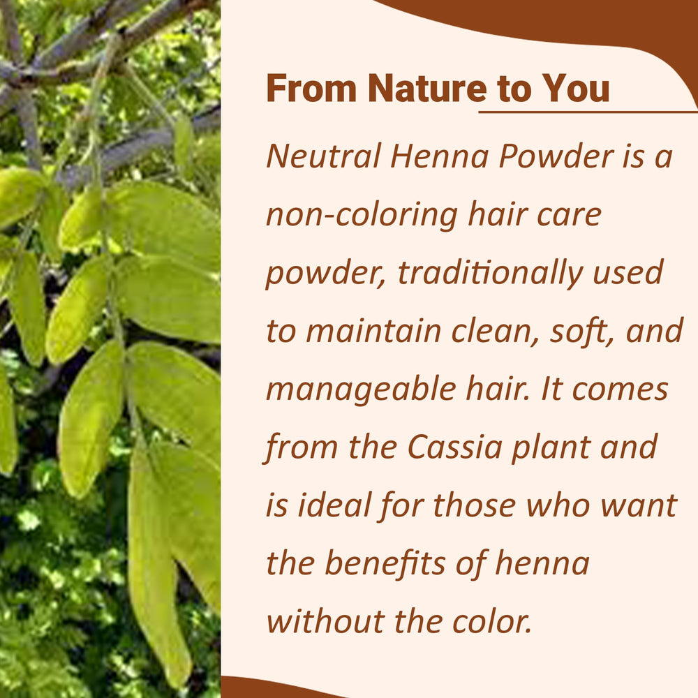 minature Pure Neutral Henna Powder Cassia Obovata being sifted for smooth mixing