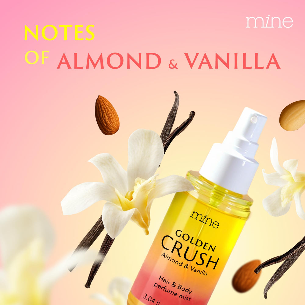 Mine Hair Perfume on skin delivers dual-use fragrance and hydration