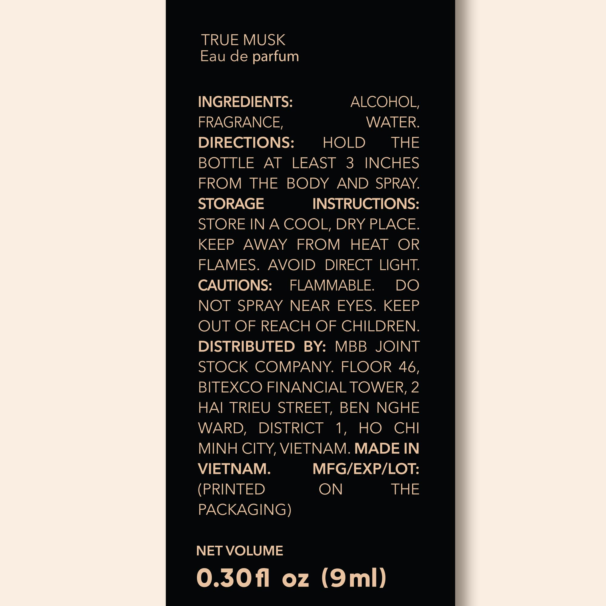 Mine Musk perfume daily-wear versatility image suitable for office and events