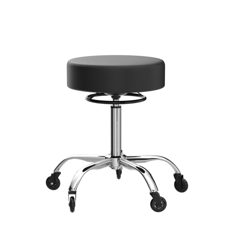 Mineloff bonded leather seat delivers durable, easy-to-clean upholstery for busy days.