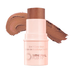 Mineral Fusion 3-in-1 Color Stick twist-cap closeup for portable color.