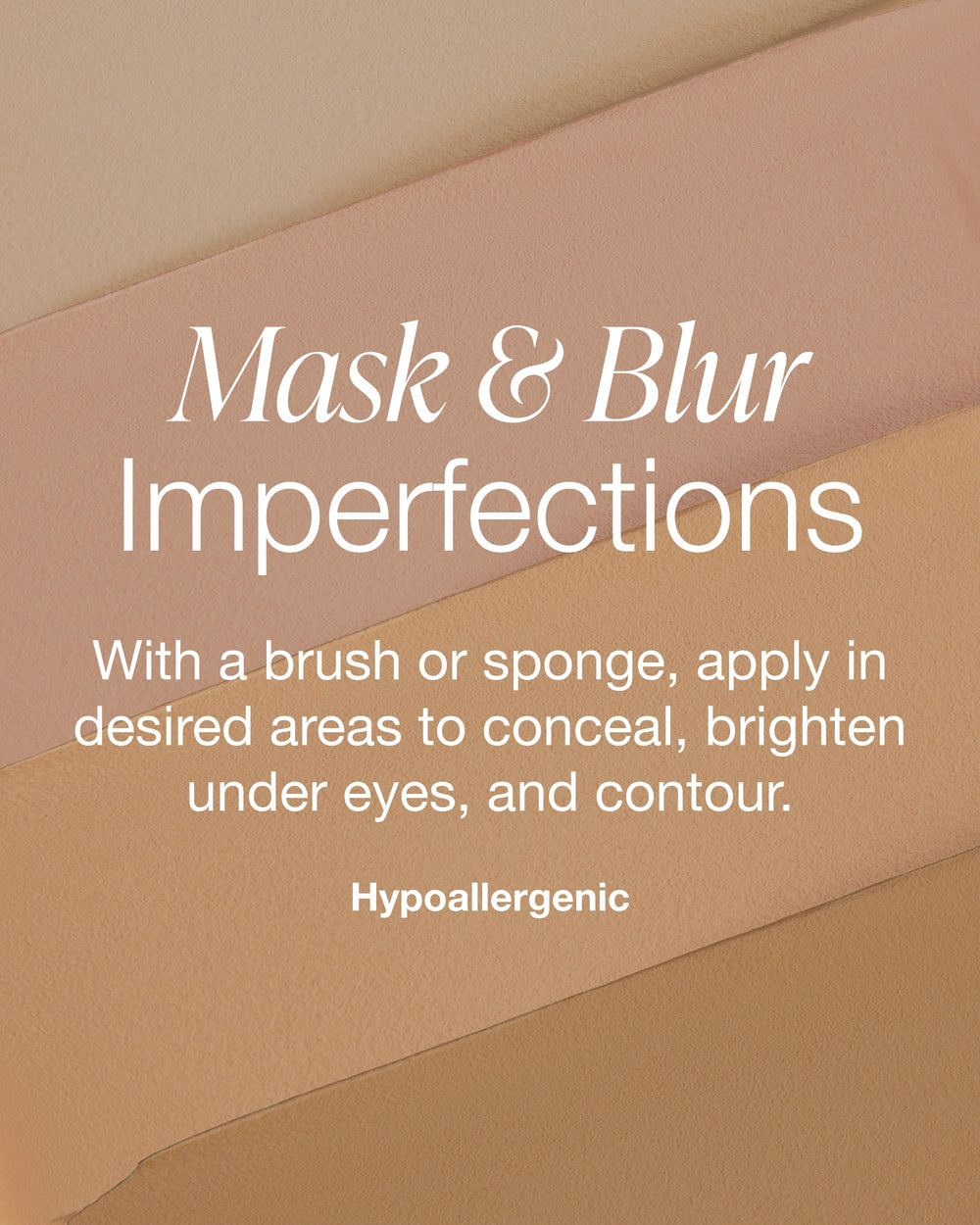 Mineral Fusion Concealer Palette Quad packaging closeup shows premium compact design for on the go use