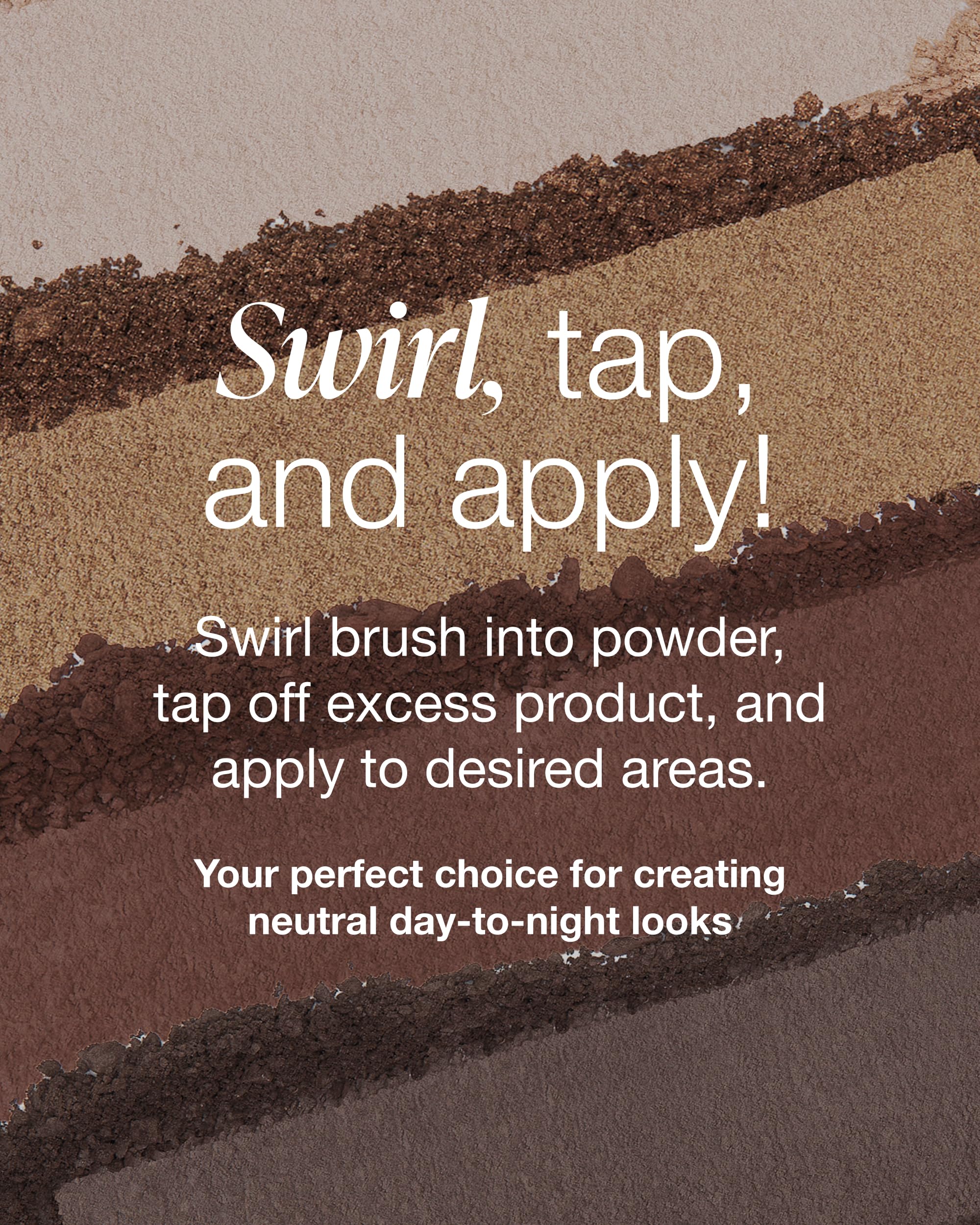 Mineral Fusion Eyeshadow Palette Coffee Break easy-blend formula for seamless lid transitions