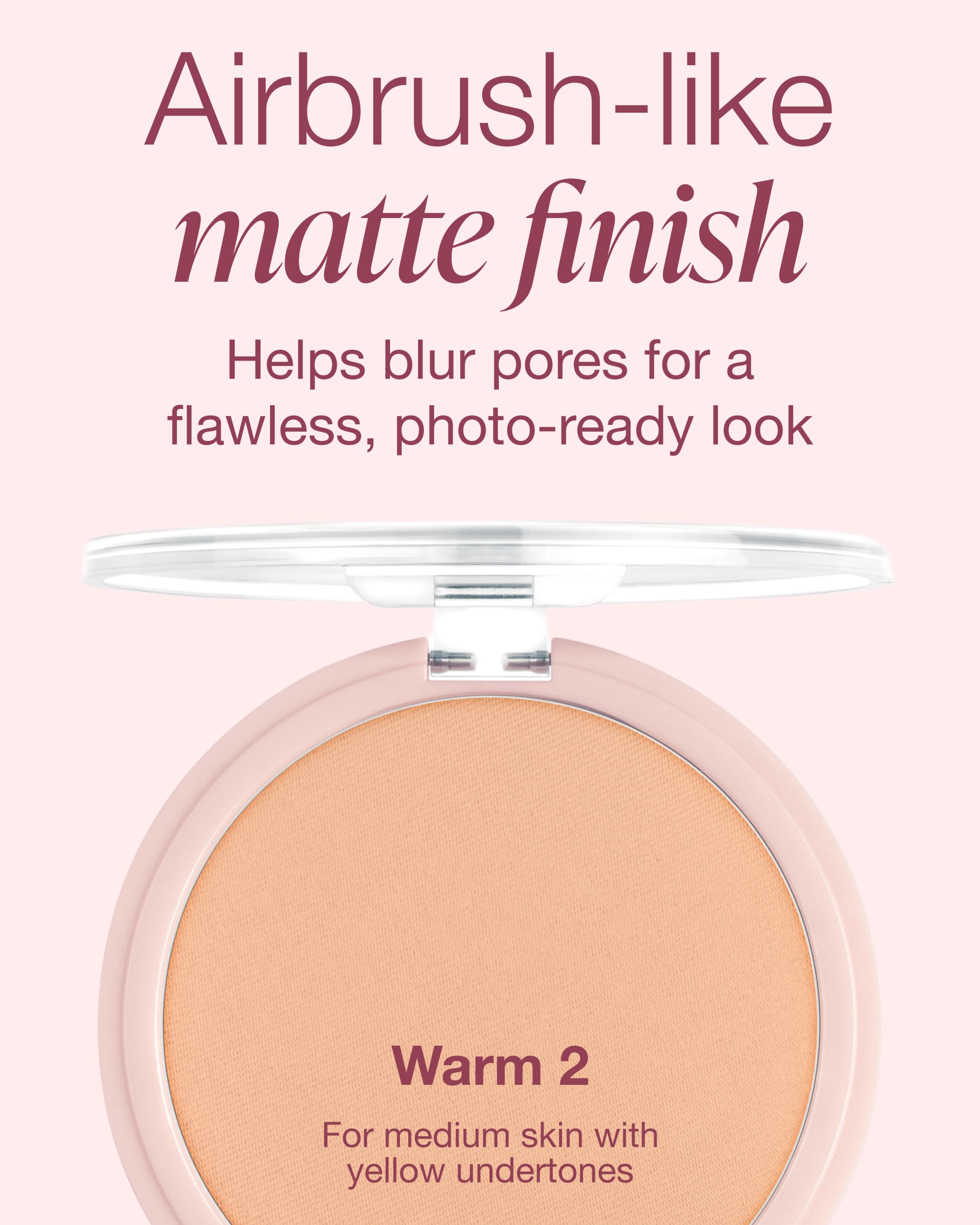 Mineral Fusion matte-finish texture highlighting pore-blurring and smooth complexion