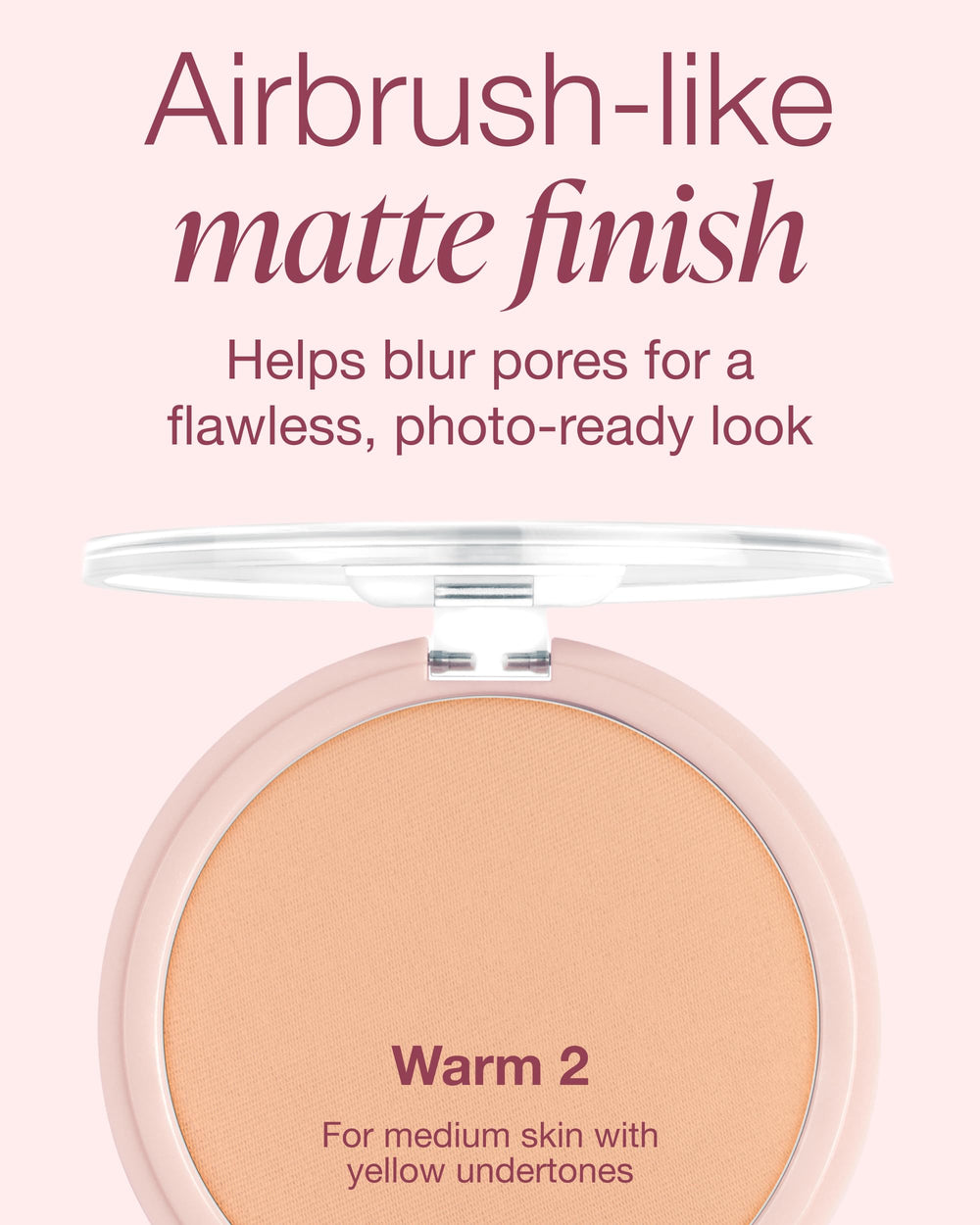 Mineral Fusion matte-finish texture highlighting pore-blurring and smooth complexion