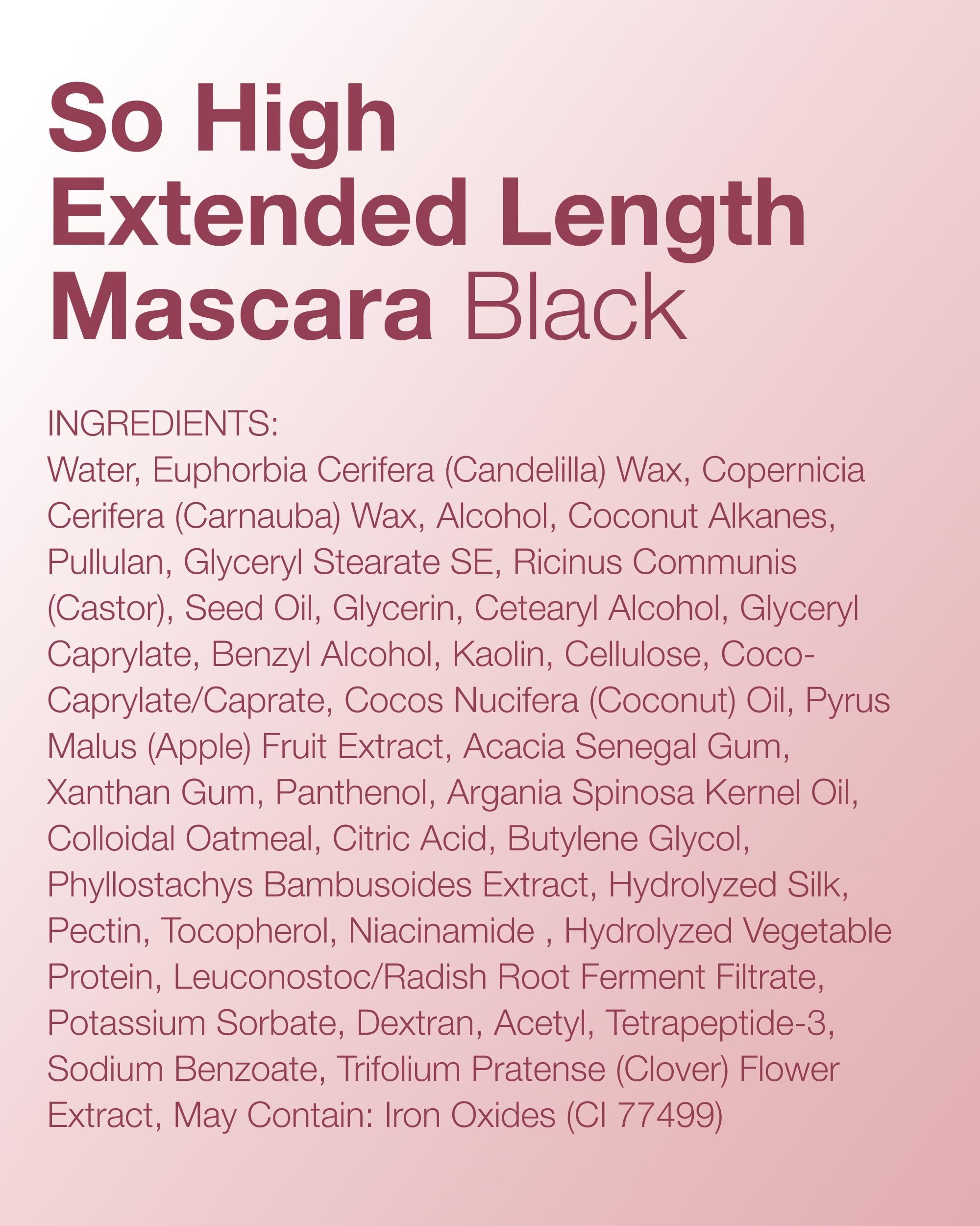Mineral Fusion So High cruelty-free mascara packaging stands out