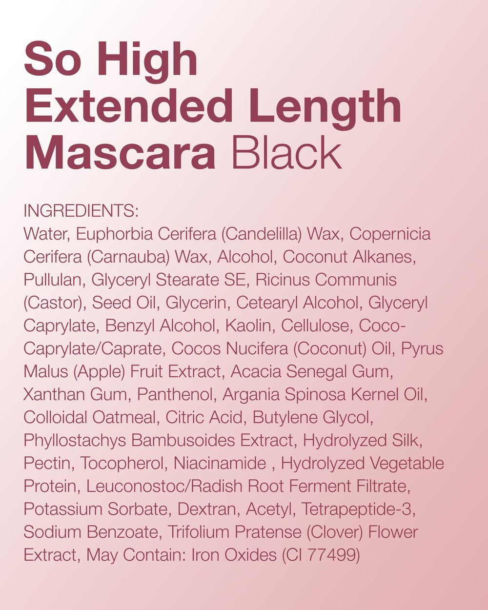 Mineral Fusion So High cruelty-free mascara packaging stands out