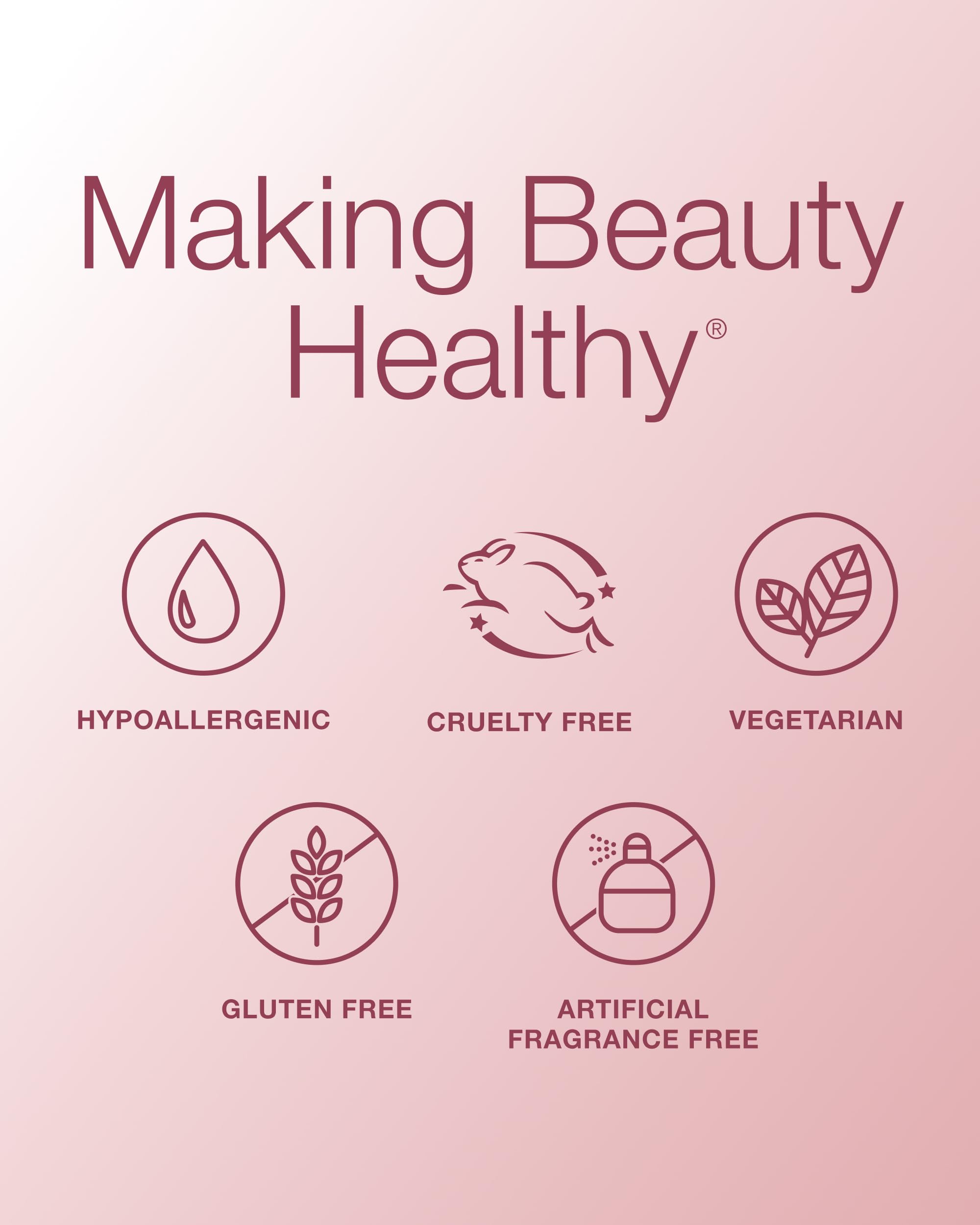 Mineral Fusion So High contains kaolin clay for long-wear performance