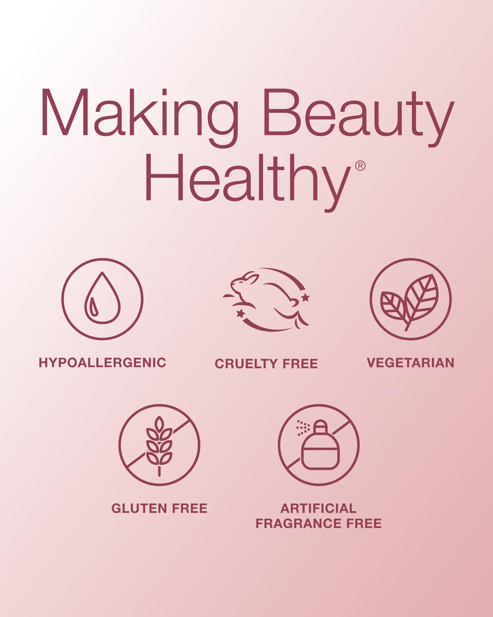 Mineral Fusion So High contains kaolin clay for long-wear performance