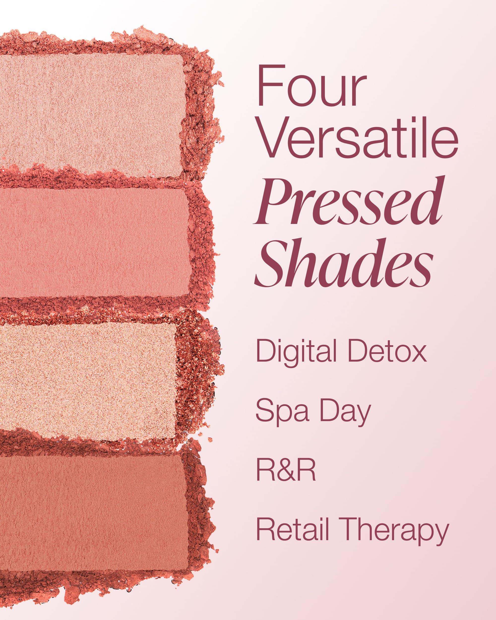 Mineral Fusion Summer Vacation matte shade swatch provides a soft base for everyday looks