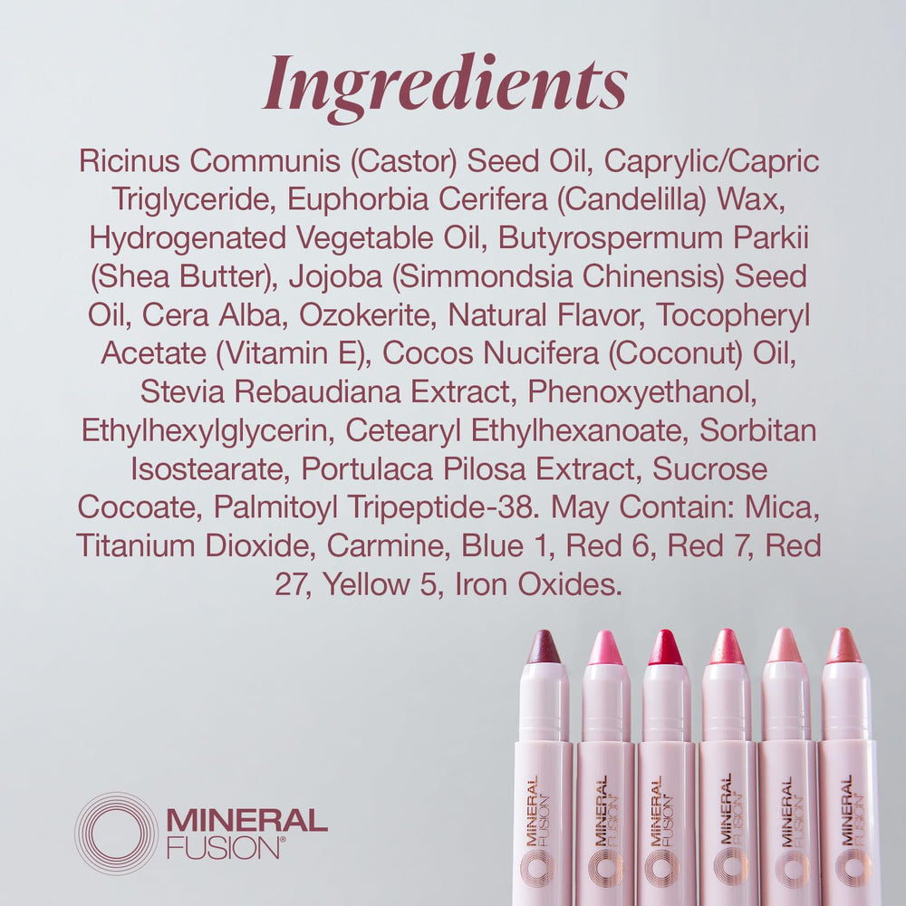 Mineral Fusion vegan gluten-free symbol communicates clean cosmetics