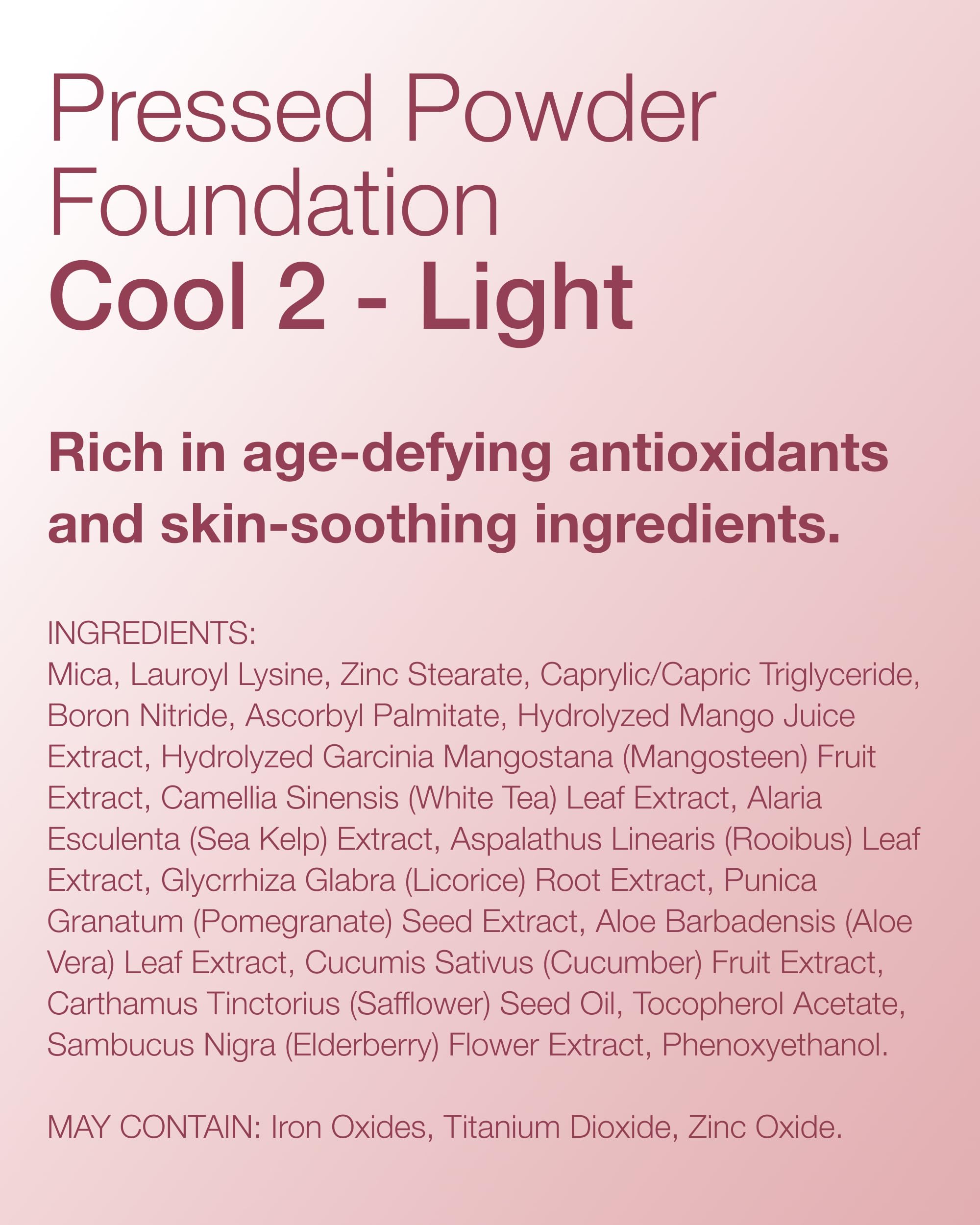 Mineral Fusion vegan-hypoallergenic-formula suitable for sensitive skin
