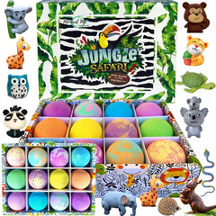 Mineral Me California bath bombs kids set delivers colorful fizz for kid-friendly bath time fun.
