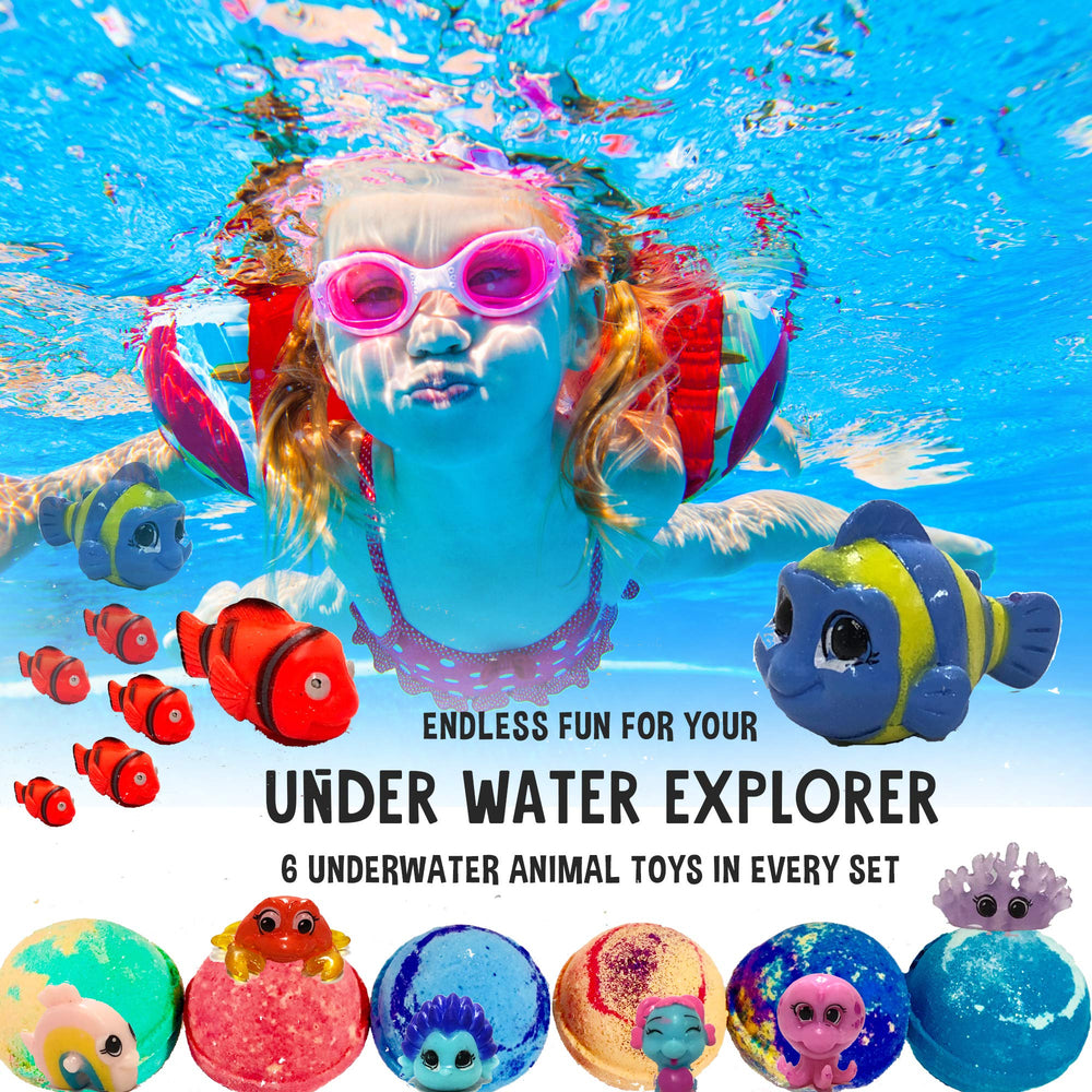Mineral Me California unisex color bombs offer gender-neutral bath magic.