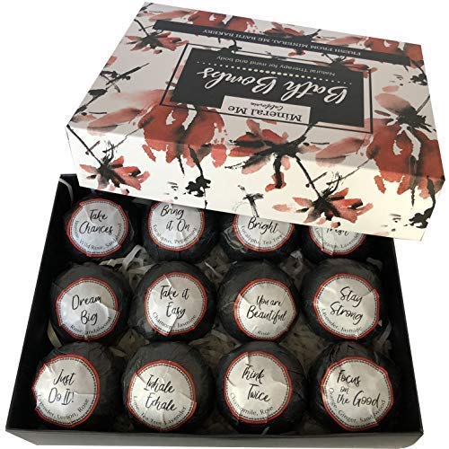 Mineral Me California calming bath bombs for self-care evenings